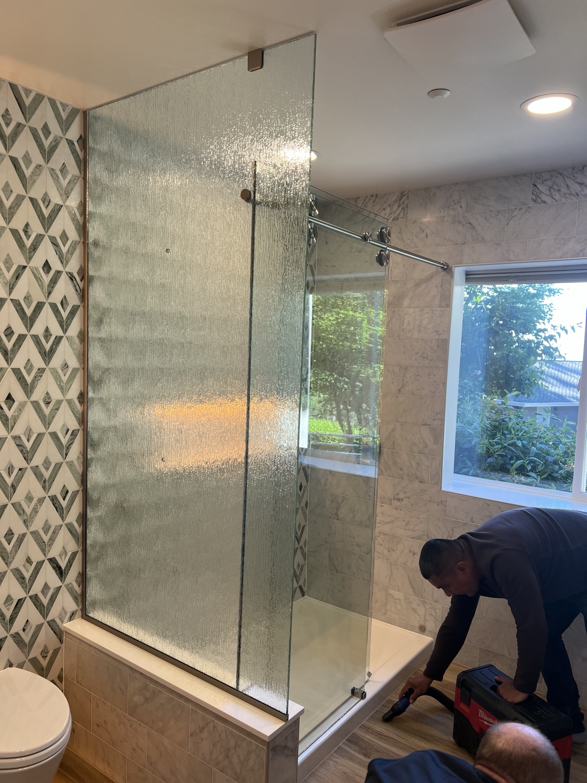 Shower Door Project by Mile High Glass Pros in Denver
