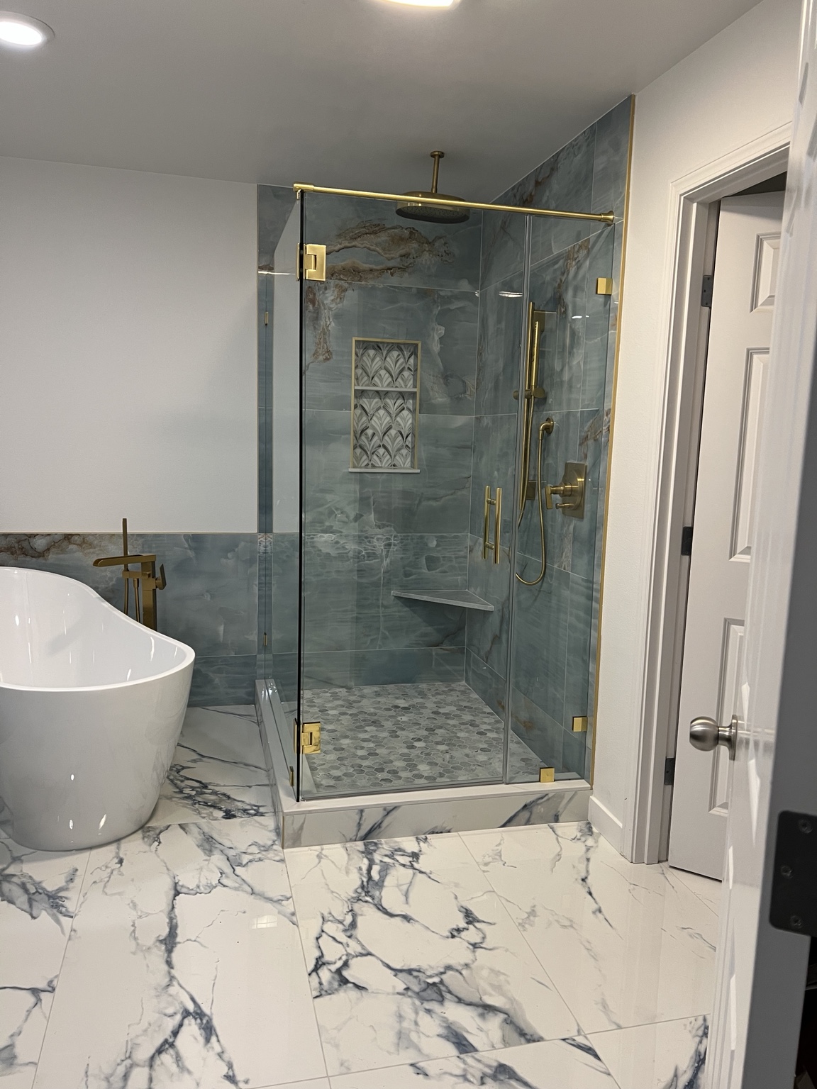 Shower Door Project by Mile High Glass Pros in Denver