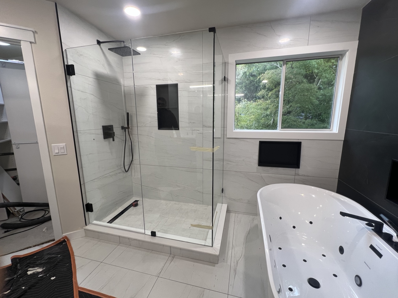 Shower Door Project by Mile High Glass Pros in Denver